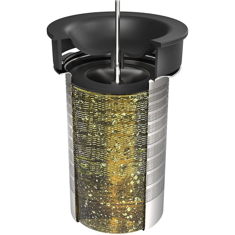 GEFU Teekanne – 1,5 l, 15,0 × 21,0 × 15,8 cm, Borosilikatglas, spülmaschinenfest, mit Edelstahlfilter