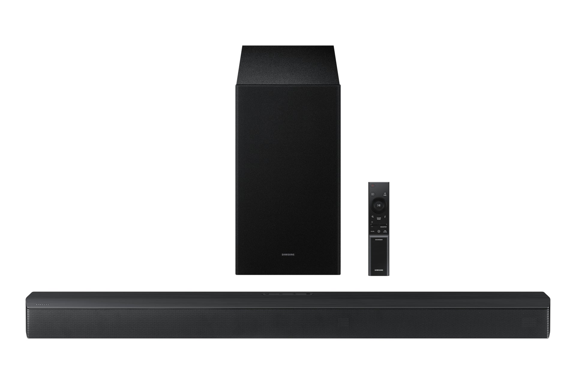 Samsung B-Serie HW-B66CF/XN – Soundbar mit kabellosem Subwoofer – 3.1, für Samsung Q-Symphony, Schwarz