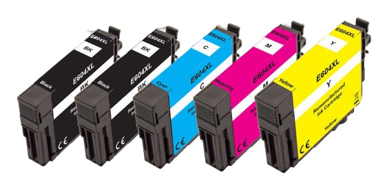 Peach Tintenpatronen-Multipack 604XL, Gelb, Kompatibel – für Epson XP-2200, WF-2930, WF-2950 und andere