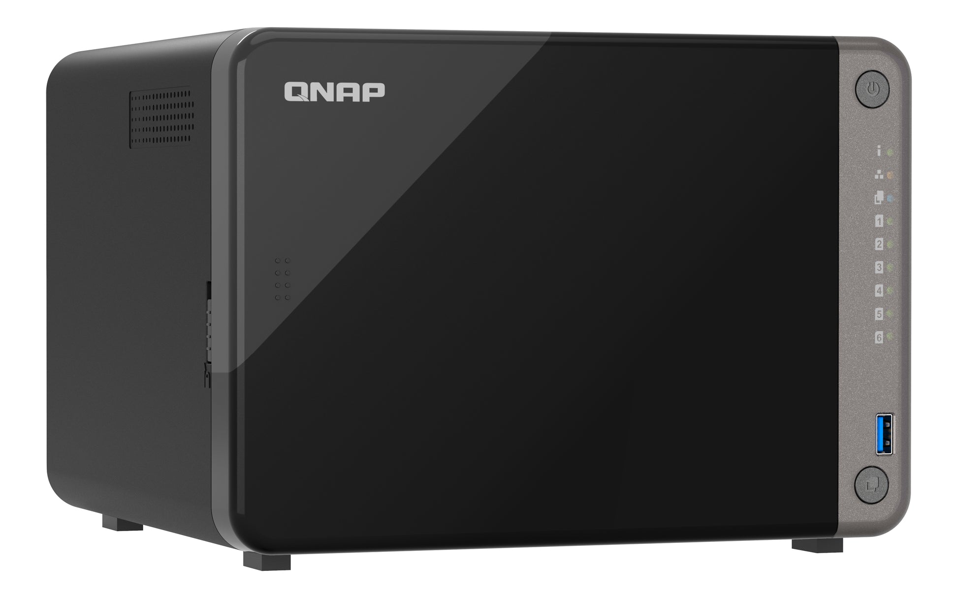 QNAP TS-AI642-8G Allgemeines Speichergerät – 2×1 GbE, 1×2,5 GbE, 6-Bay