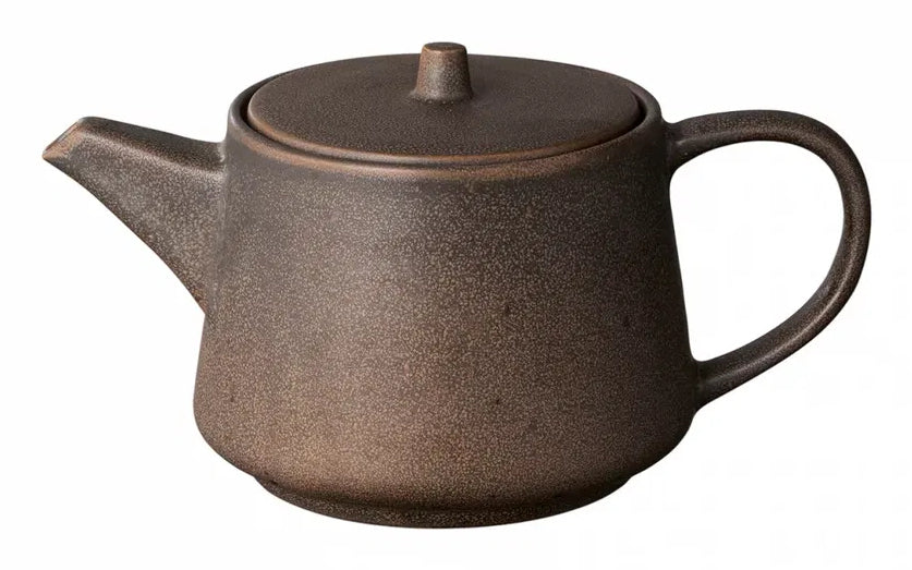 Blomus Teekanne KUMI – 1 l, 22,0 × 14,0 × 12,0 cm, Keramik, Grau, spülmaschinenfest, mikrowellengeeignet