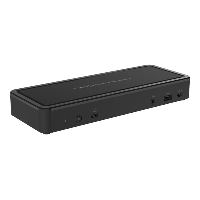 Belkin INC003VFBK Dockingstation – USB-C, 2× DP, 2× HDMI, 5× USB-A, 3× USB-C, 65 W PD, GbE, 3,5 mm Audio