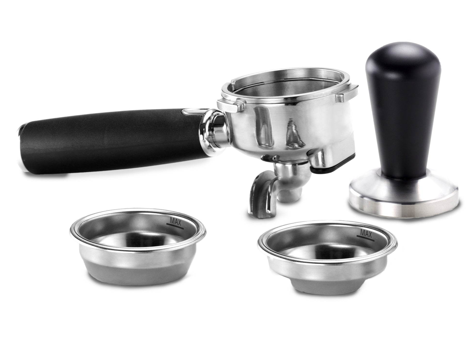 Trisa Barista Plus Espressomaschine (Siebträger) – 20 bar, 2,7 l, Milchschaumdüse, 28,0 × 41,0 × 32,5 cm