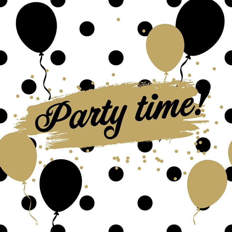 Paper + Design Servietten Celebration Weiss – 33 × 33 cm, 3-lagig – 20 Stück