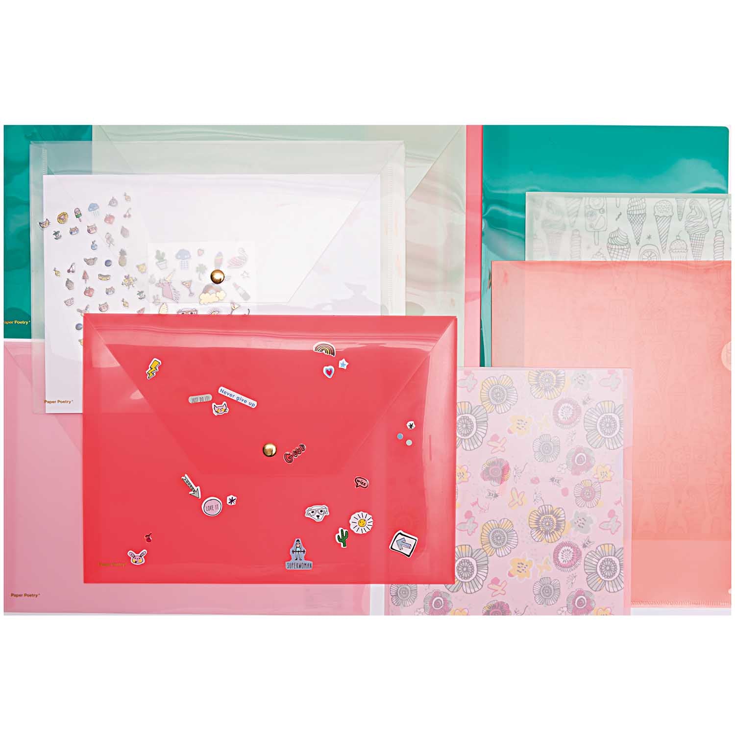 Rico Design Stickerbuch, Summer, 20 Seiten