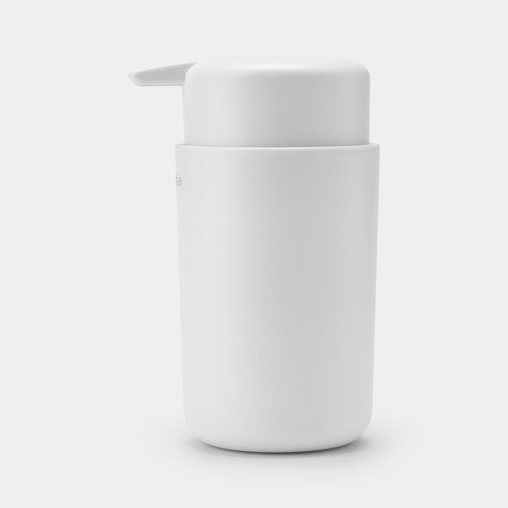 Brabantia ReNew Seifenspender – Tisch – Kunststoff, Weiss, 250 ml