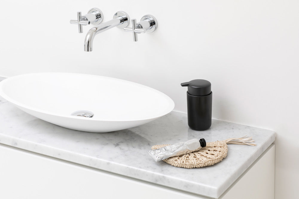 Brabantia ReNew Seifenspender – Kunststoff, Grau, 250 ml