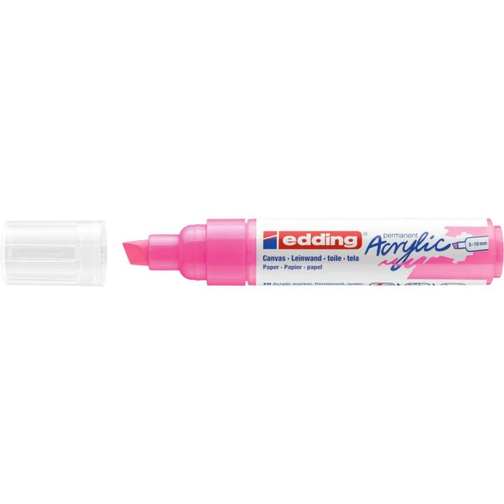Edding Acrylmarker – Neonpink, 1er