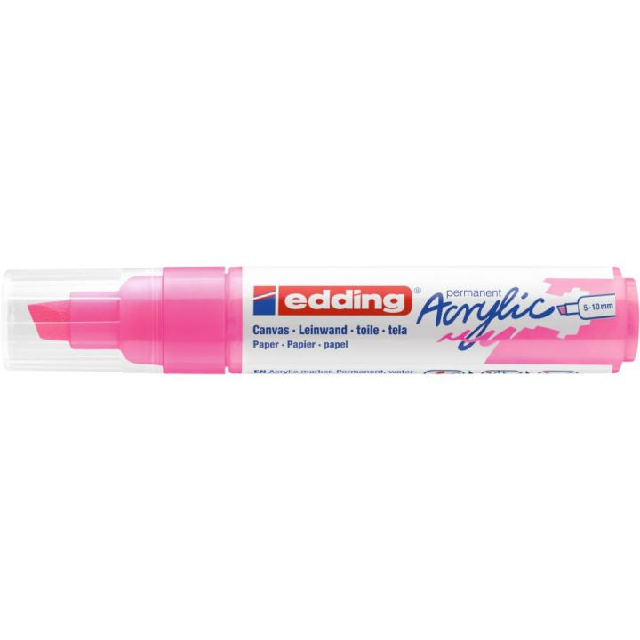 Edding Acrylmarker – Neonpink, 1er