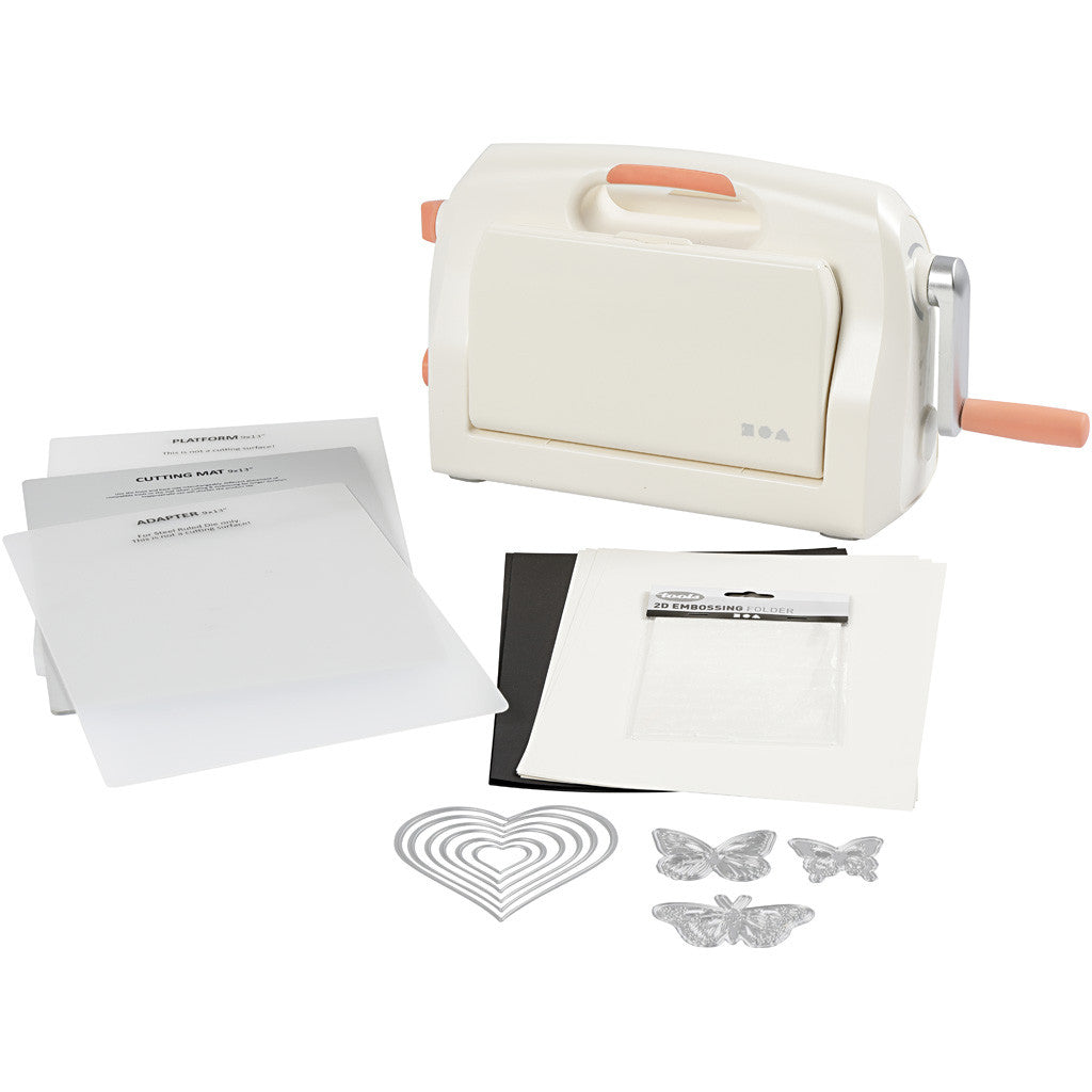Creativ Company Stanz- & Prägemaschine – A4, Starterkit