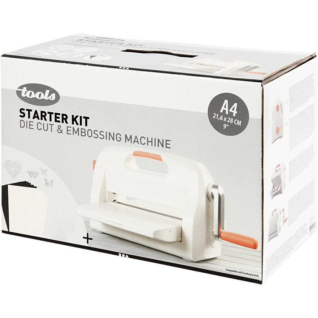 Creativ Company Stanz- & Prägemaschine – A4, Starterkit