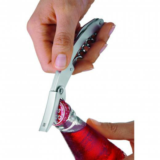 WMF Kellnermesser Clever & More – 10 cm, Edelstahl (Cromargan), Folienschneider, Kapselheber
