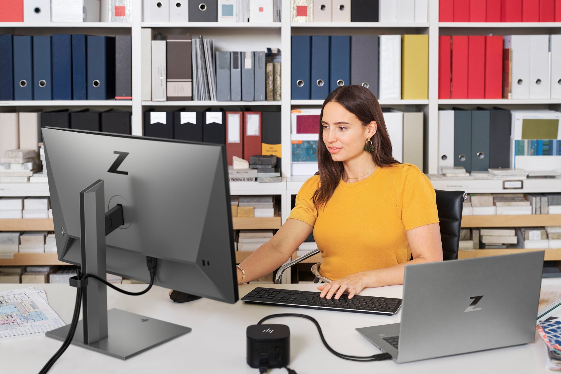 HP Z25xs G3 – Monitor, 25", 2560 × 1440 (WQHD), Schwarz