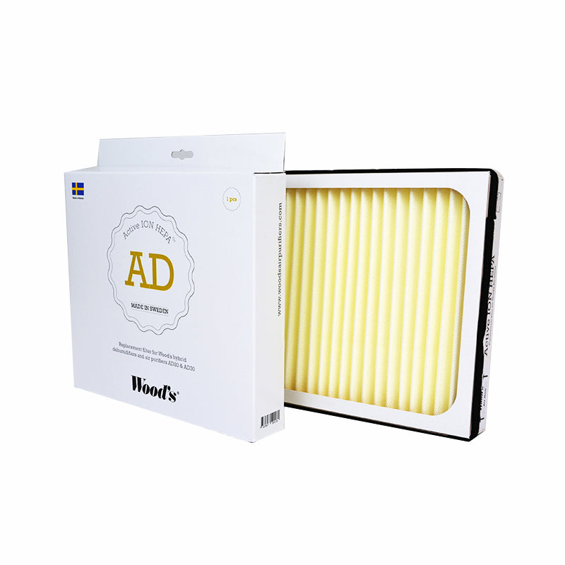 Wood's HEPA-Filter Active Ion – für AD20, AD30