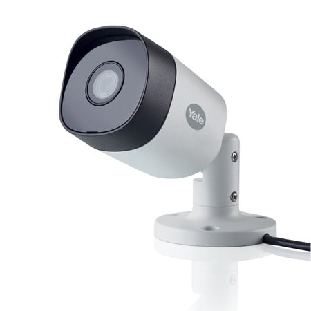 Yale Überwachungssystem – Full HD, Nachtsicht 20 m, IP67, für Amazon Alexa, Grau, 4 Stück