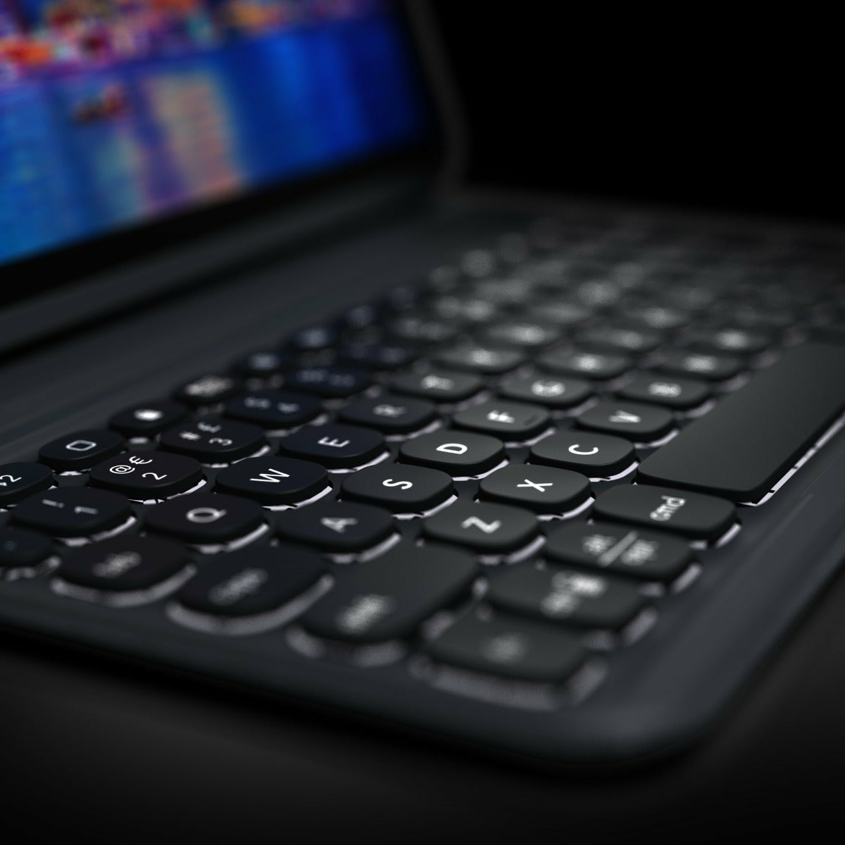ZAGG Pro Keys – Tastatur, UK-Layout (EN), Schwarz/Grau – für iPad 10,9" (10. Gen)