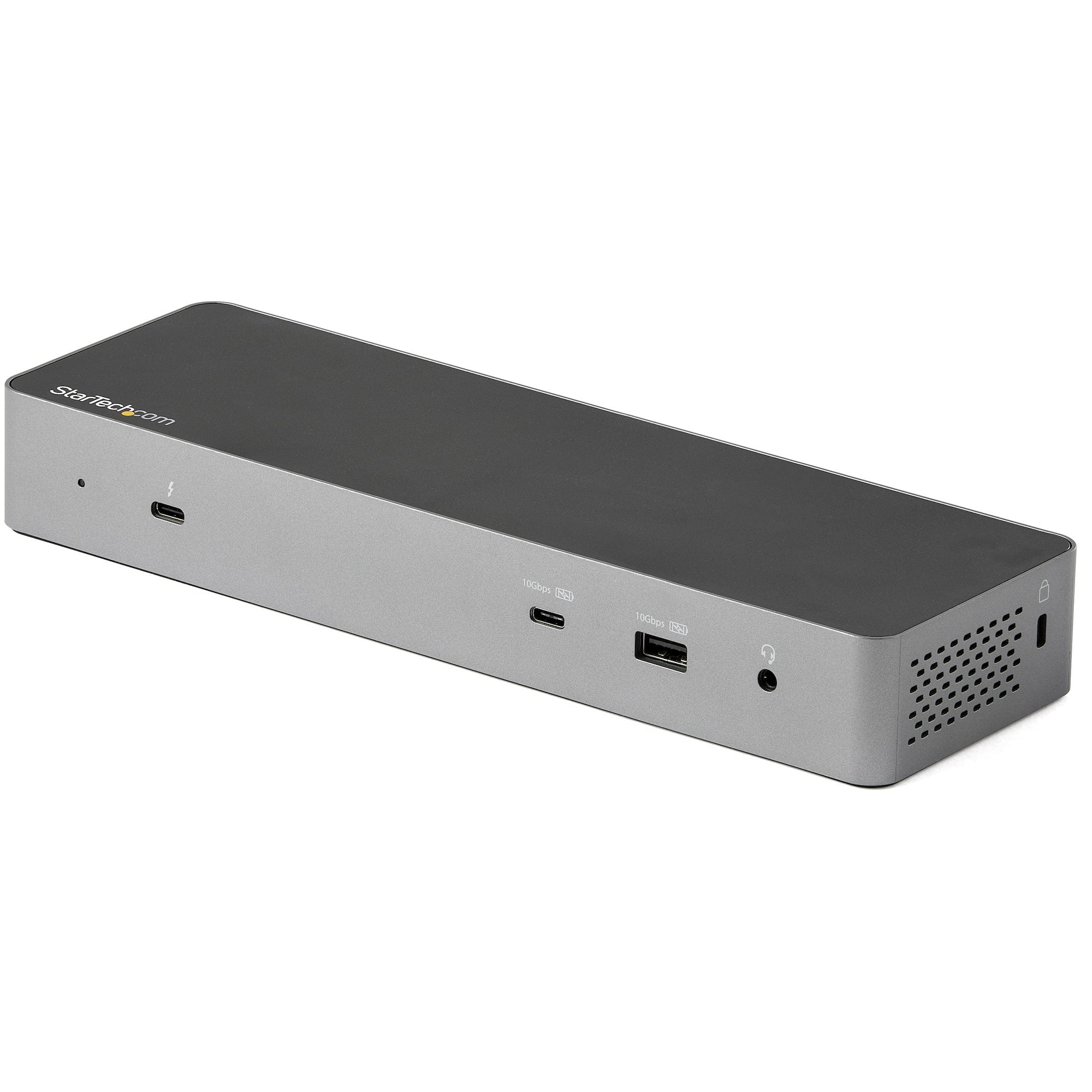 StarTech.com Dockingstation – Thunderbolt 3, 2× DP, 2× HDMI, 96 W PD, 3,5 mm, für Windows/Mac/Linux
