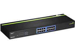 TRENDnet TEG-S16G – Unmanaged Switch – 16× 1G, 19", 1U
