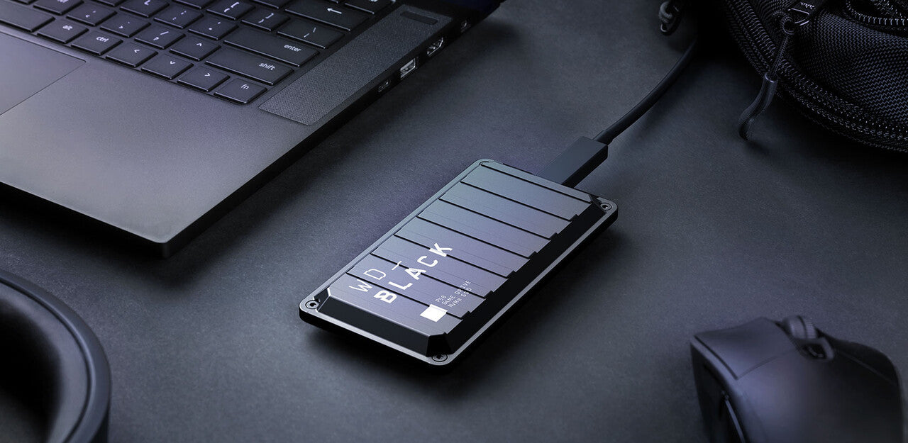 Western Digital Black P50 Game Drive SSD 4 TB – USB-C 3.2 Gen 2, 2000 MB/s
