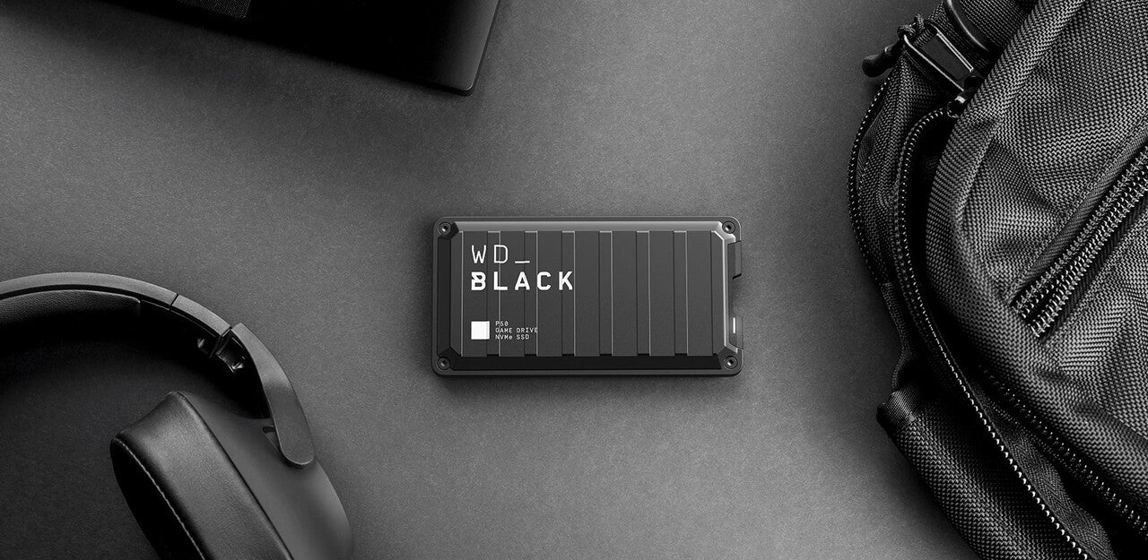 Western Digital Black P50 Game Drive SSD 4 TB – USB-C 3.2 Gen 2, 2000 MB/s