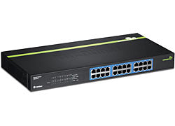 TRENDnet TEG-S24G – Unmanaged Switch – 24× 1G, 19"