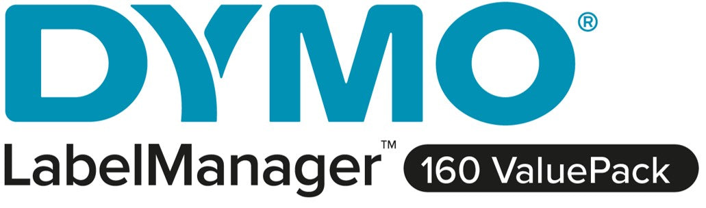 DYMO LabelManager 160 – Beschriftungsgerät, D1 bis 12 mm, Halbschneider