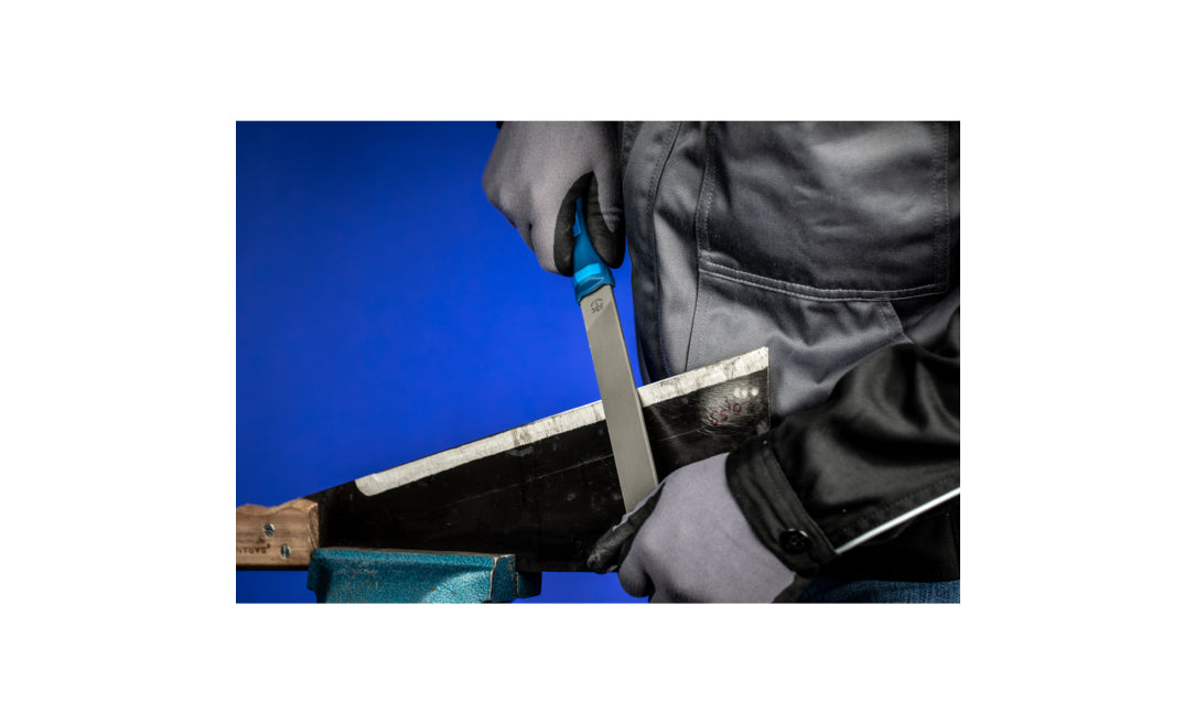 PFERD Werkstattfeile flach – 200 mm – Hieb 2 – mit Heft