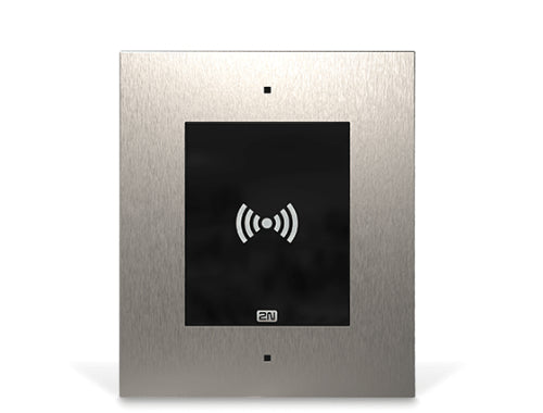 2N Zugangskontrollleser Access Unit 2.0 – 108 × 45 × 131 mm, schwarz, IP54