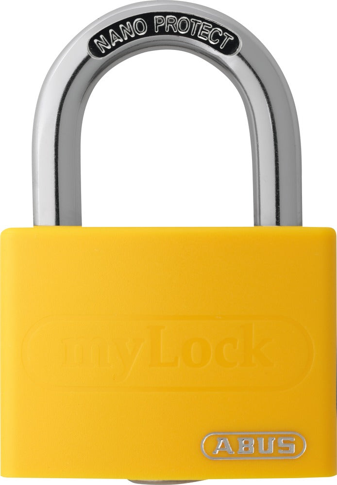 ABUS T65AL/40 Mechanisches Vorhängeschloss – Aluminium, Bügel 23×22 mm, Ø6,5 mm, Sicherheitsstufe 5, Aussen