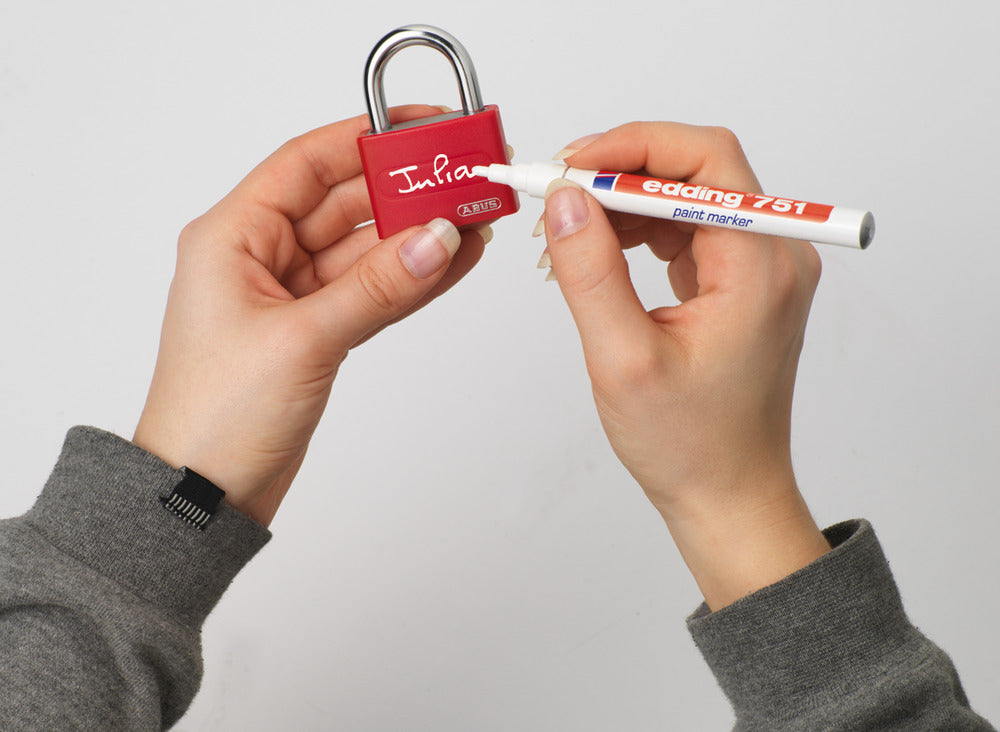 ABUS T65AL/40 Mechanisches Vorhängeschloss – Aluminium, Bügel 23×22 mm, Ø6,5 mm, Sicherheitslevel 5, Aussen