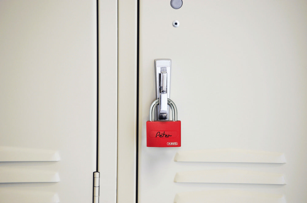 ABUS T65AL/40 Mechanisches Vorhängeschloss – Aluminium, Bügel 23×22 mm, Ø 6,5 mm, Sicherheitslevel 5, Aussen