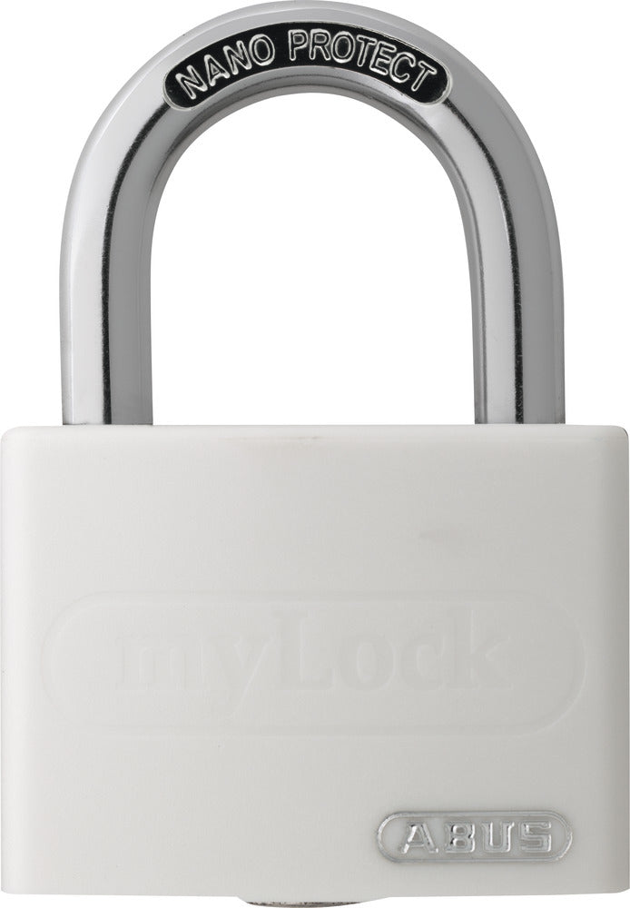 ABUS T65AL/40 Mechanisches Vorhängeschloss – Aluminium, Bügel 23×22 mm, Ø 6,5 mm, Sicherheitsstufe 5, Aussen