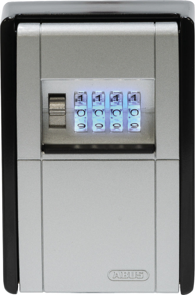 ABUS Schlüsseldepot (Key Garage) 787, Zahlenschloss, Stahl, Schwarz/Silber – Wandmontage