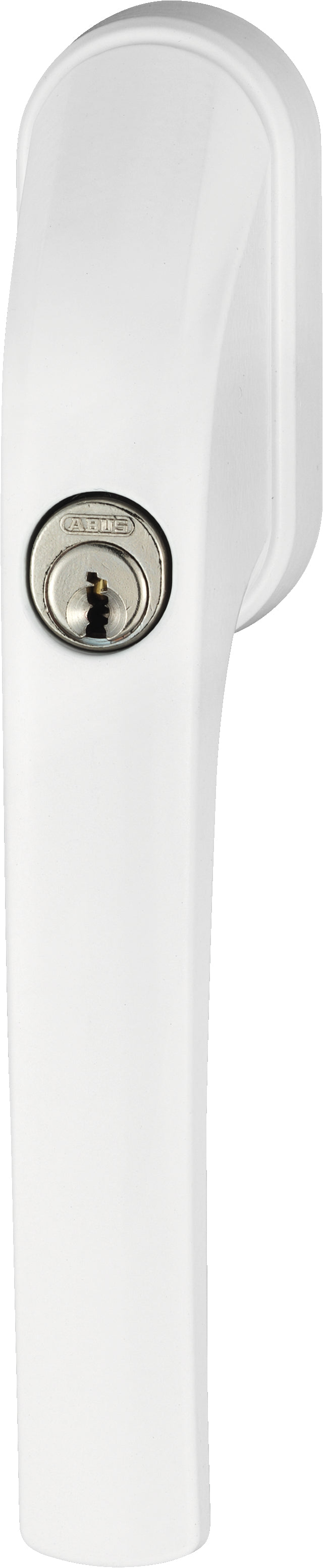 ABUS FG300 Fenstergriff – Aluminium, Sicherheitsstufe 5, Schlüssel, Weiss