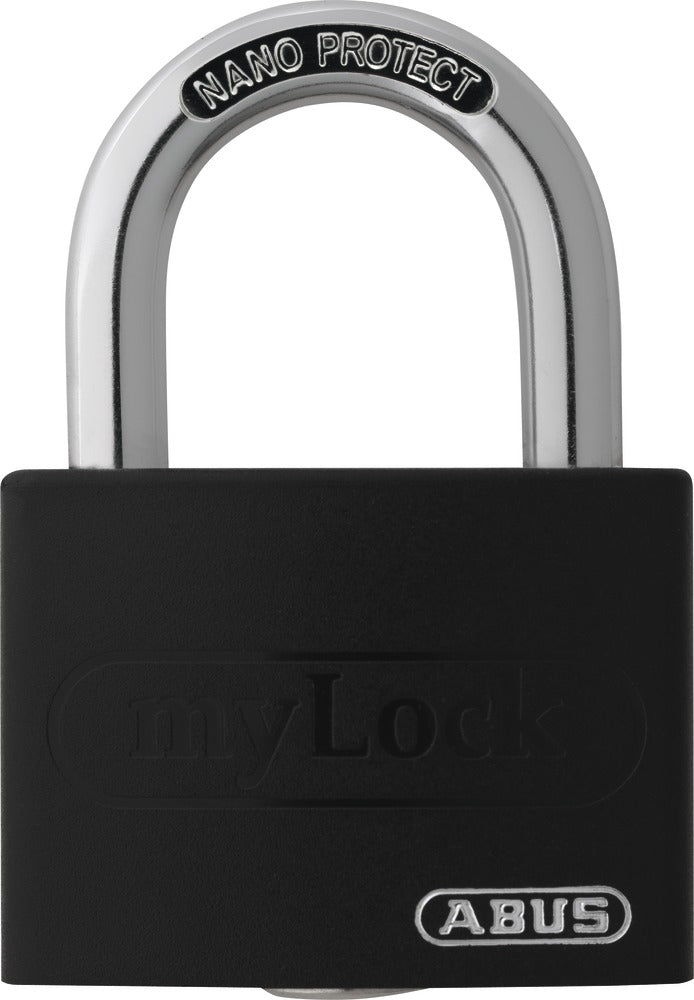 ABUS T65AL/40 Mechanisches Vorhängeschloss – Aluminium, Bügel 23×22 mm, Ø 6,5 mm, Sicherheitslevel 5, Aussen