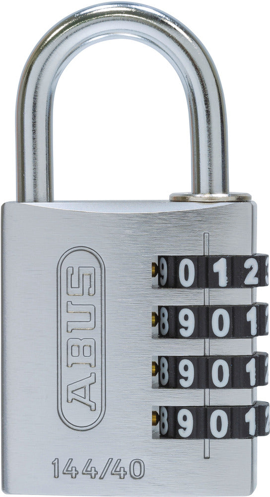 ABUS 144/40 Mechanisches Vorhängeschloss – Aluminium, Bügel 26×21,5 mm, Ø6 mm, Sicherheitslevel 4, Aussen