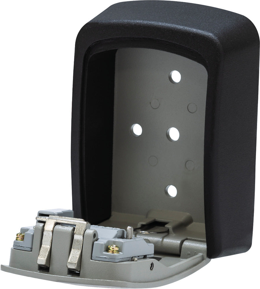 ABUS KeyGarage 707 – Schlüsseldepot, Zahlenschloss, Aluminium, Silber, 88 × 39 × 120 mm