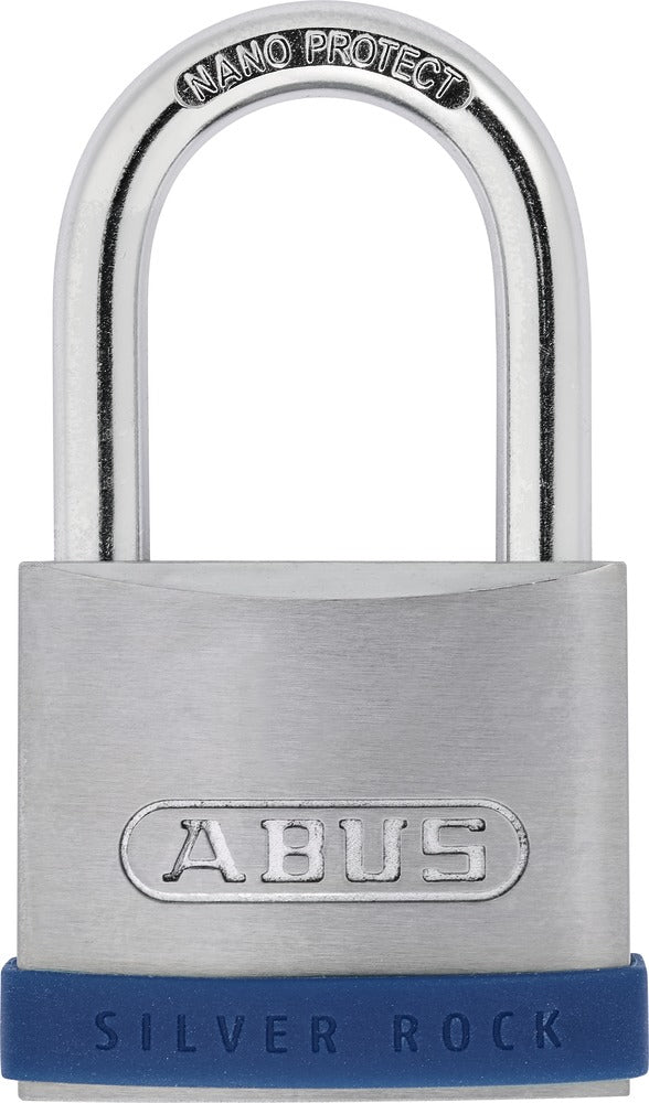 ABUS Silver Rock 5/40HB40 Mechanisches Vorhängeschloss – Zink, Bügel 40×22 mm, Sicherheitslevel 5, Aussen
