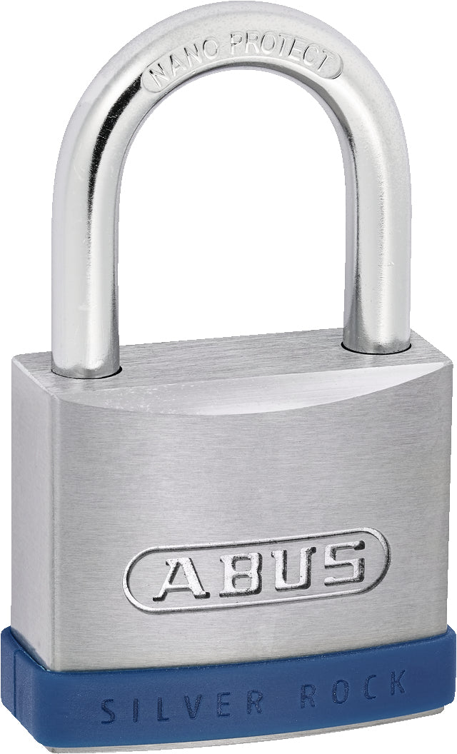 ABUS 5/55 Mechanisches Vorhängeschloss – Zink, Bügel 37×30,5 mm, Ø8,5 mm, Sicherheitslevel 7, 57,1×26×94 mm