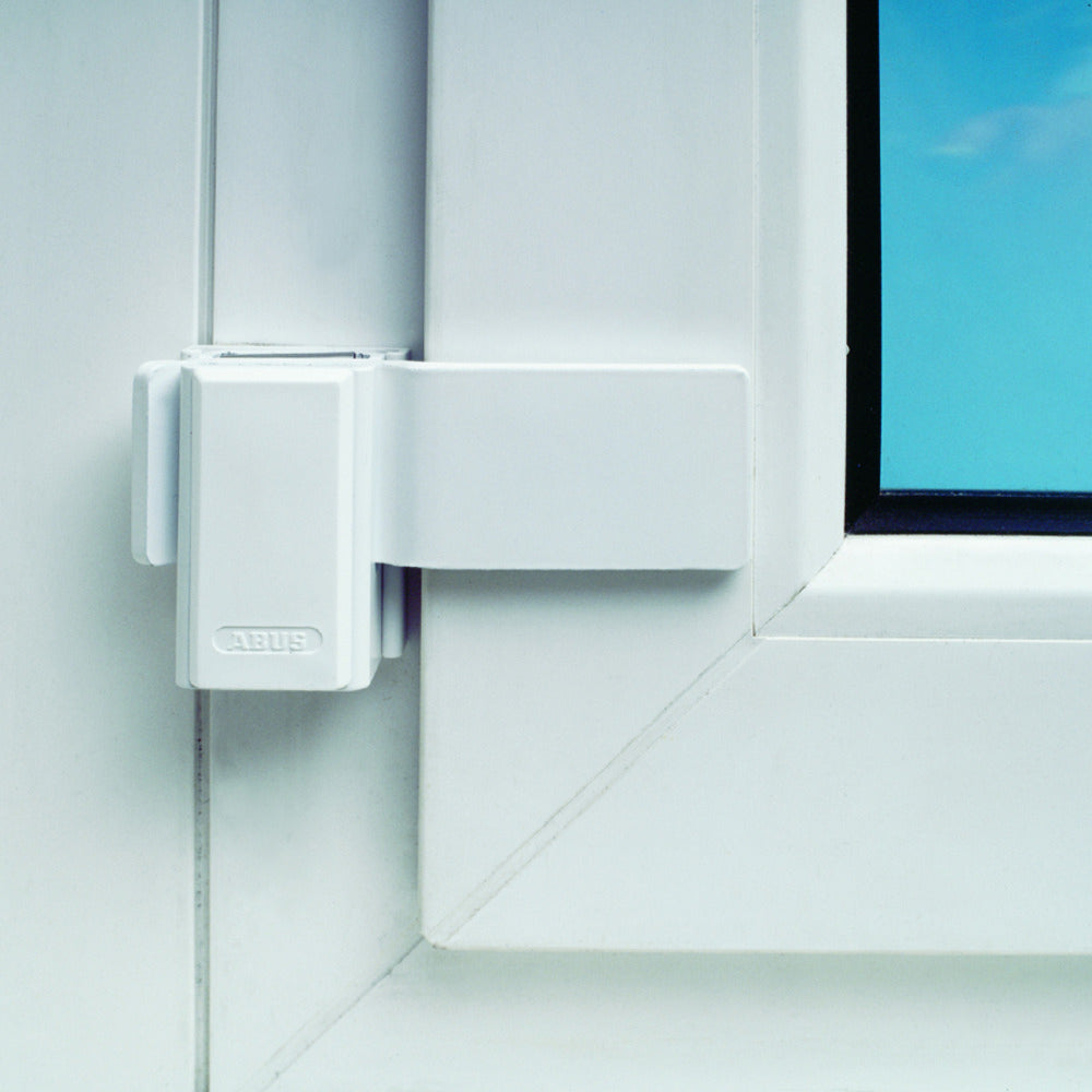 ABUS SW10 W Fenstersperre – Stahl, Weiss