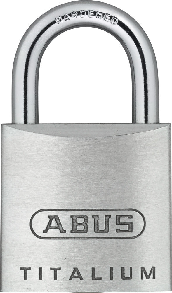 ABUS 64TI/25 Mechanisches Vorhängeschloss – Aluminium, Bügel 13,5×13 mm, Ø4 mm, Sicherheitsstufe 3, Aussen