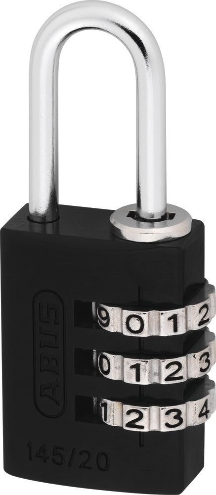 ABUS 145/20 Kombinationsschloss – Aluminium, Aussen, Titan
