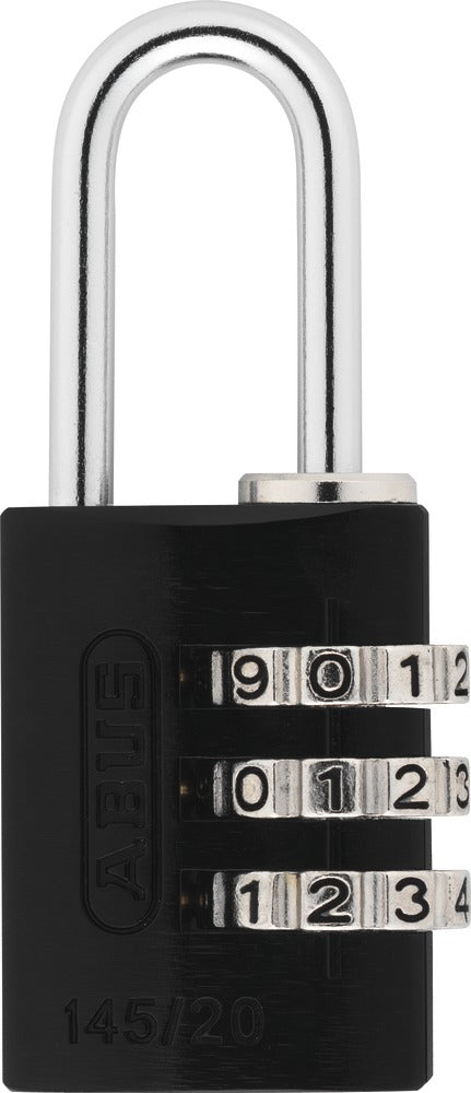 ABUS 145/20 Kombinationsschloss – Aluminium, Aussen, Titan