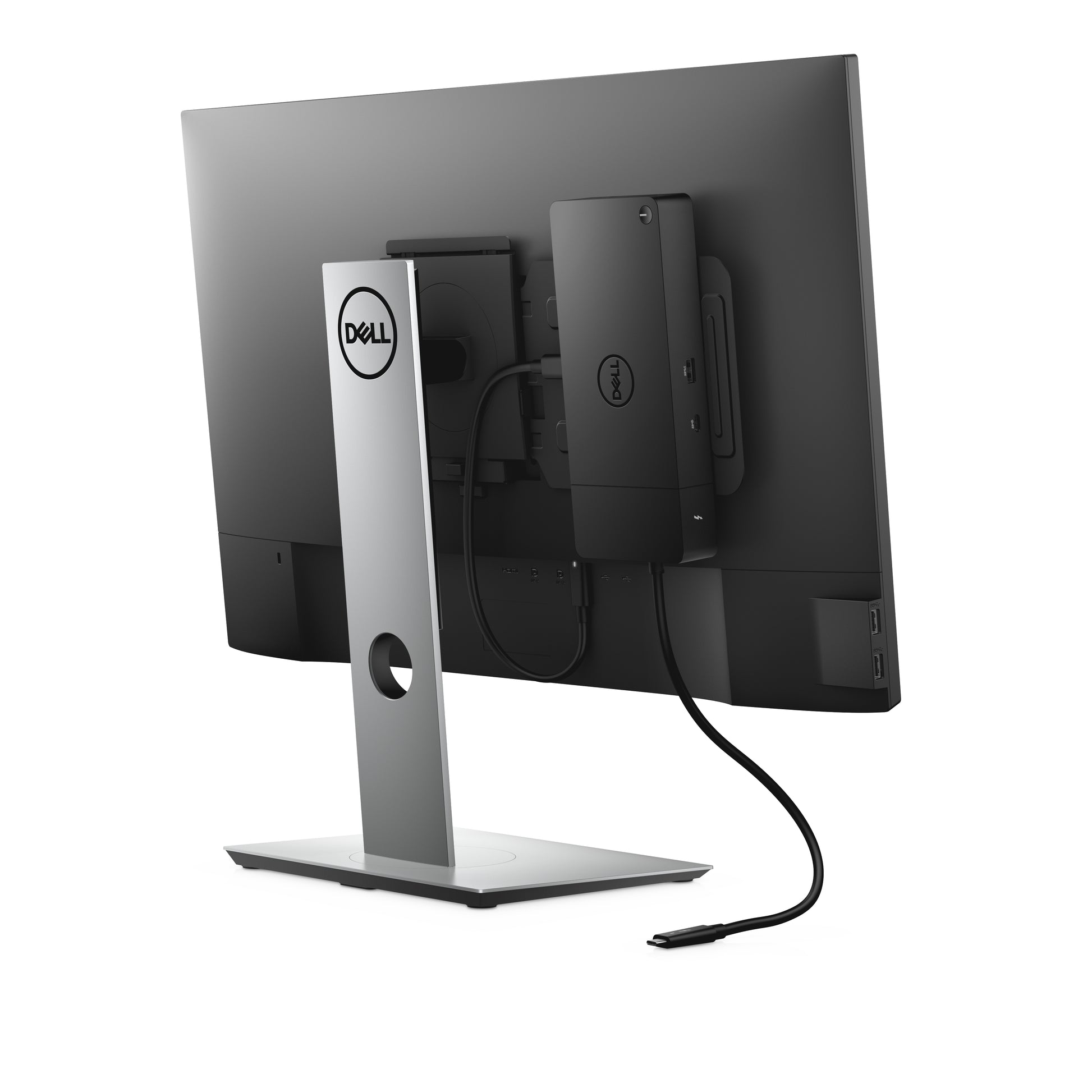 DELL WD19TBS-180W Dockingstation – Thunderbolt 3, 2× DP, 1× HDMI, 5× USB-A, 180 W PD, GbE, für Windows/Linux