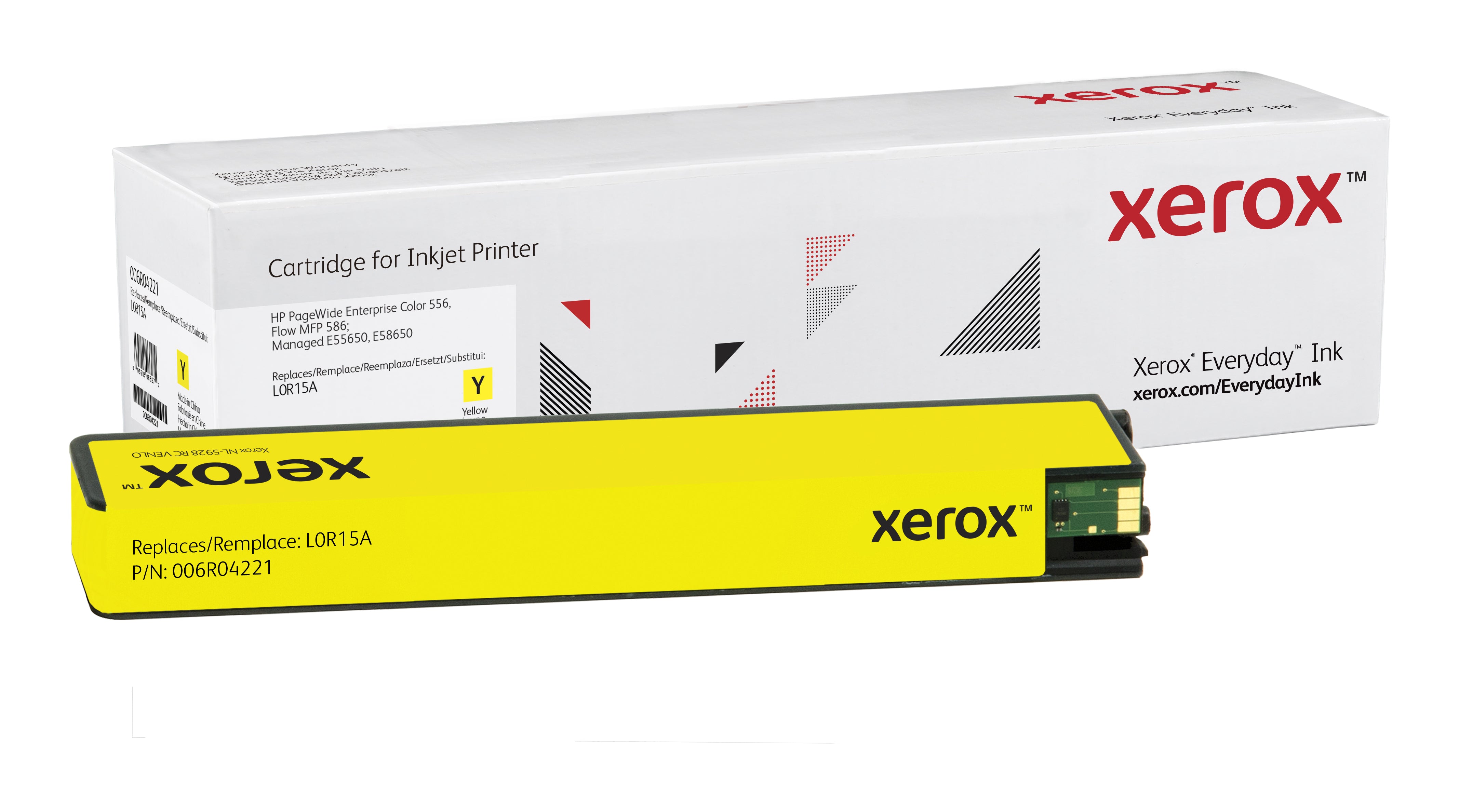 Xerox Tintenpatrone 981Y (L0R15A), Gelb, High Yield, Kompatibel – für HP PageWide