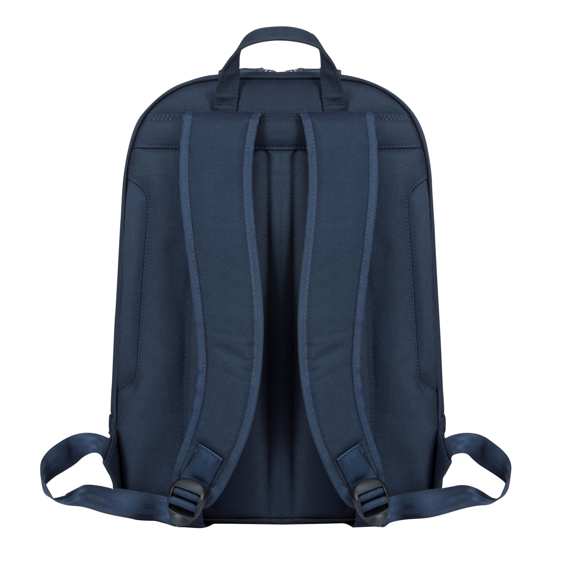 dbramante1928 Notebook-Rucksack Champs-Elysees – für 15″, Leder/Polyester – Blau, 310 × 400 × 130 mm