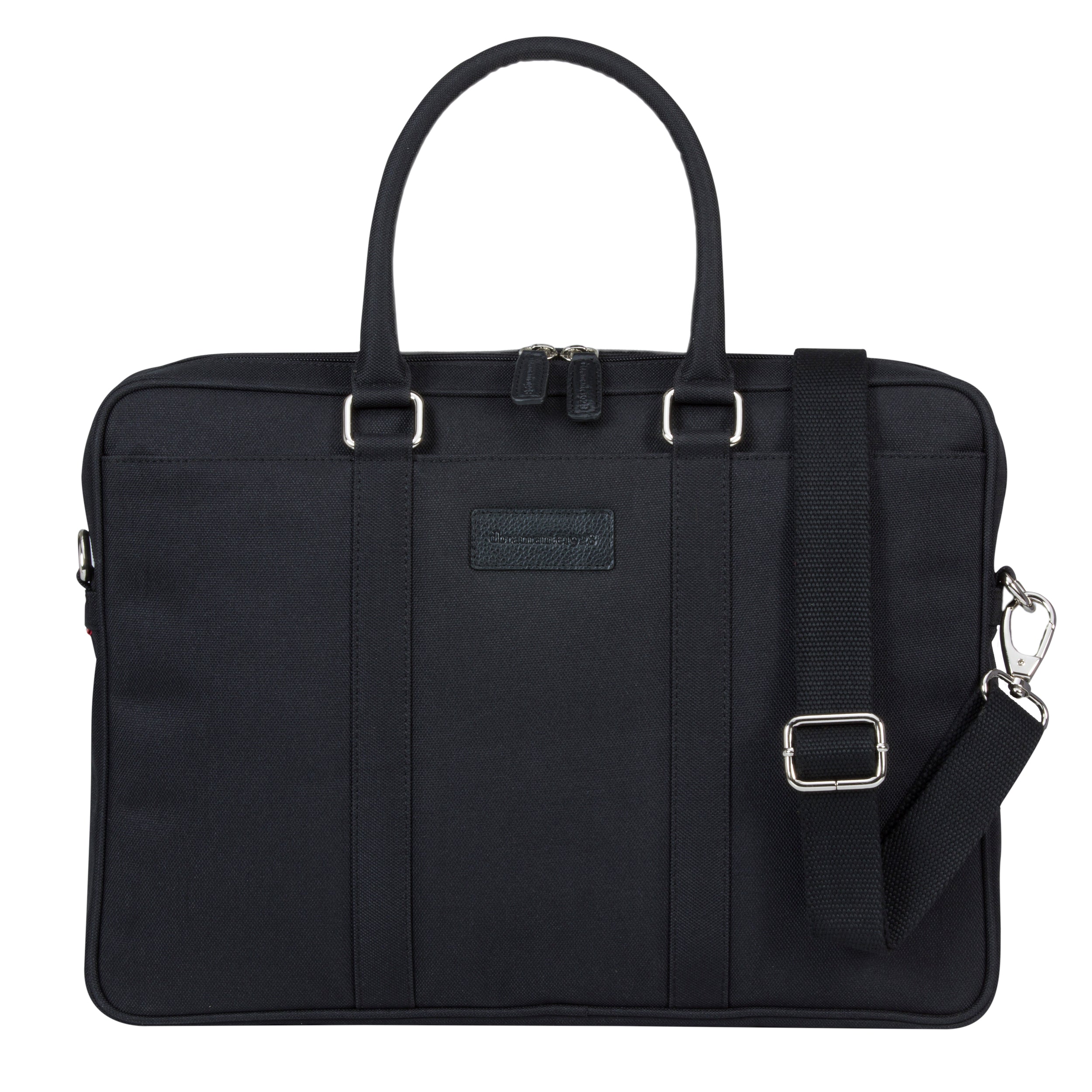 dbramante1928 Fifth Avenue Notebook-Tasche bis 15" – mit Schultergurt – Schwarz