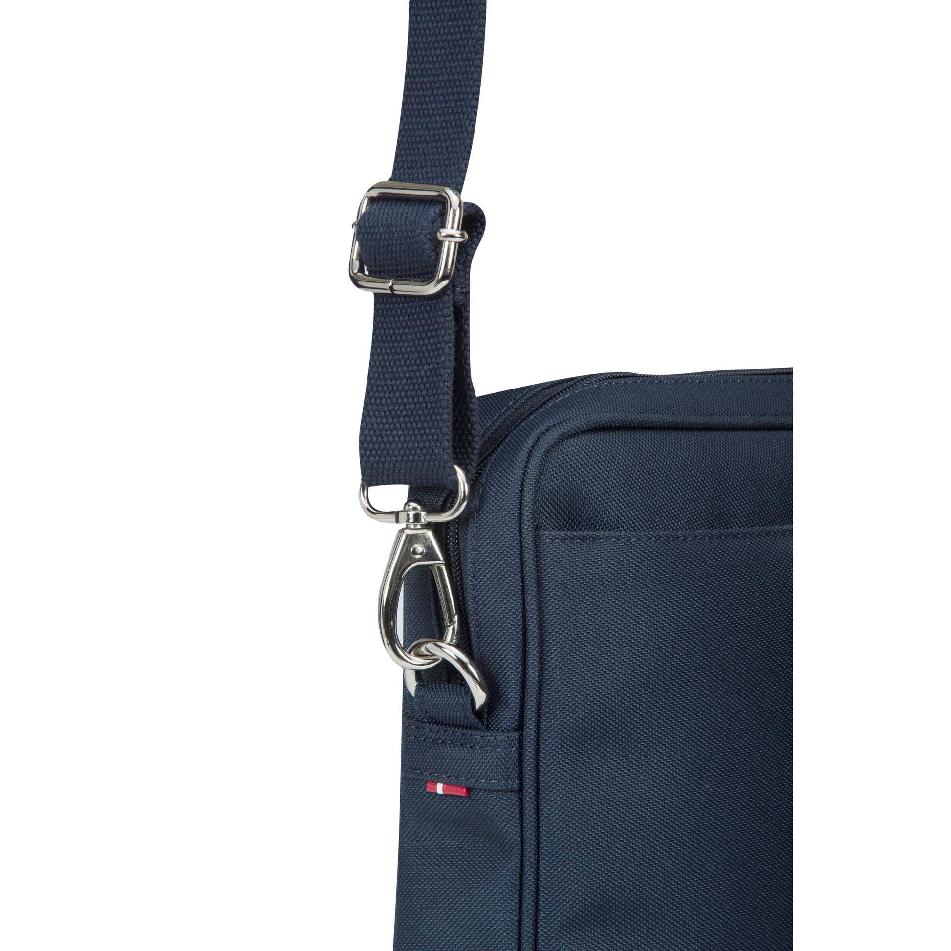 dbramante1928 Fifth Avenue Notebook-Tasche bis 15" – Abnehmbarer Schultergurt, Tragegriff – Blau
