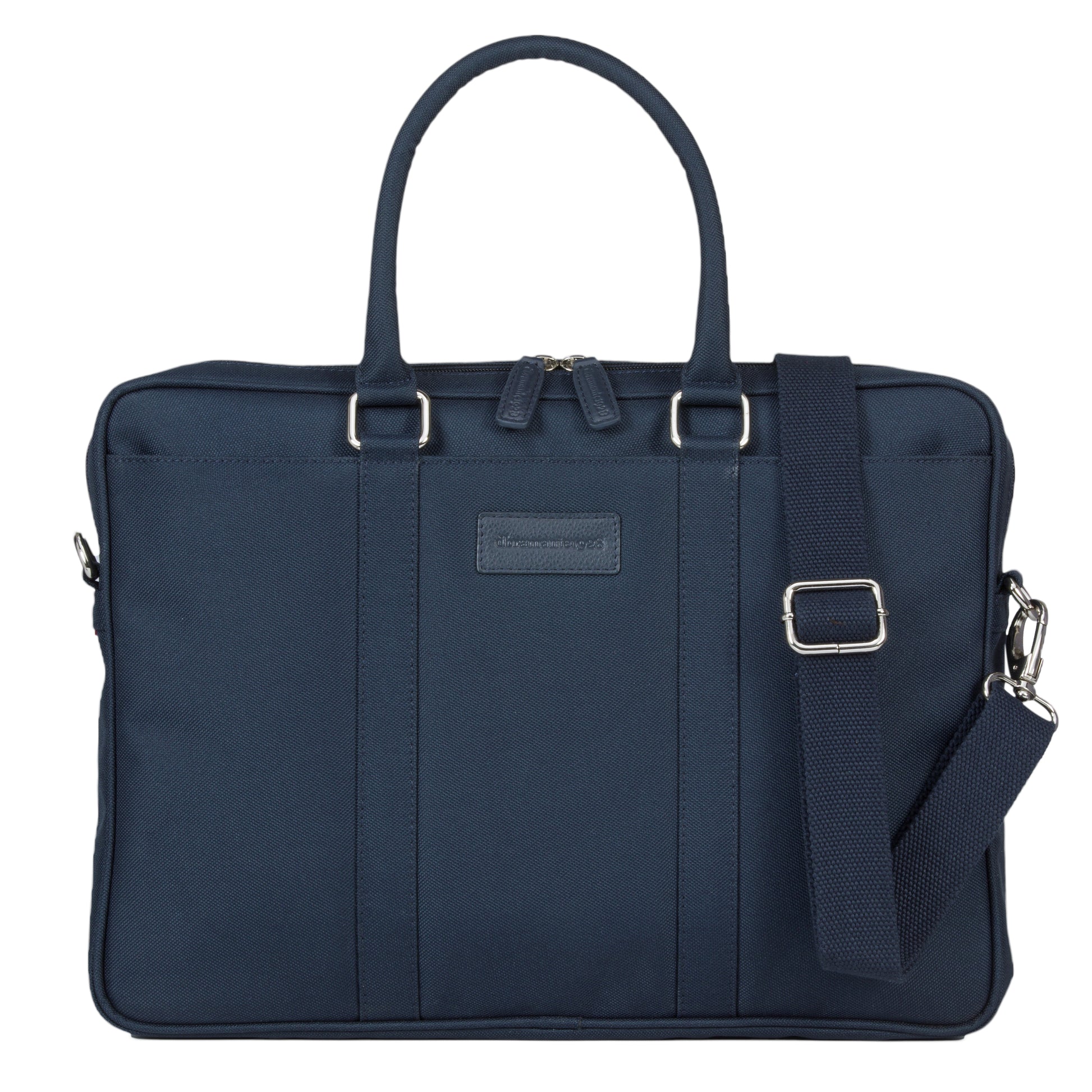 dbramante1928 Fifth Avenue Notebook-Tasche bis 15" – Abnehmbarer Schultergurt, Tragegriff – Blau