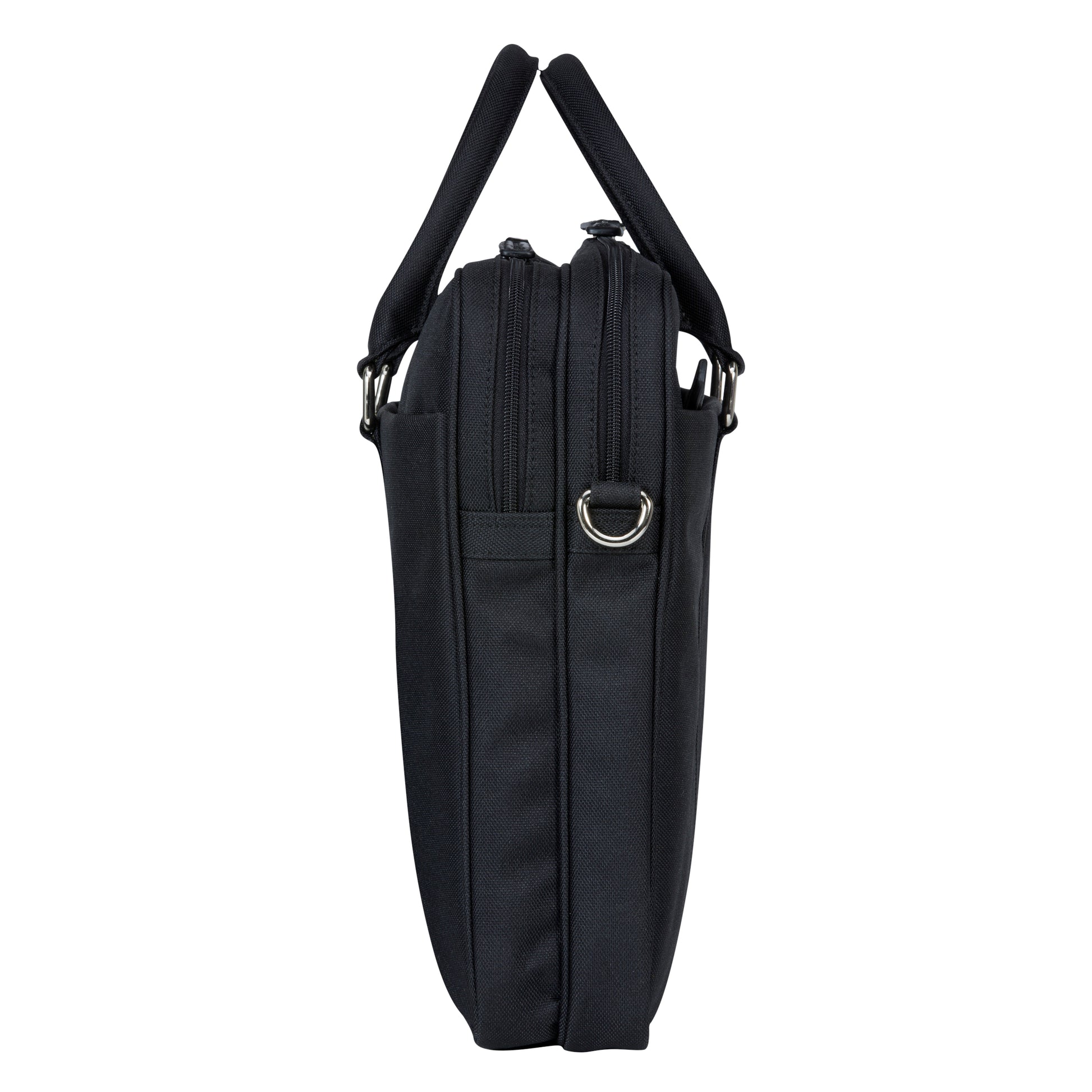 dbramante1928 Notebook-Tasche bis 16" – 2 Fächer, abnehmbarer Schultergurt – Schwarz
